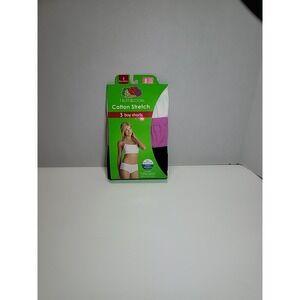 Fruit Of TheLoom Women's 3 Pair Boy Shorts Cotton Stretch Underwear Panties 5 Sm